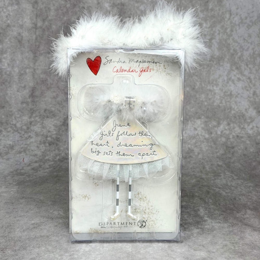 Sandra Magsamen Department 56 Calendar Gals June Angel Ornament Zodiac Gift